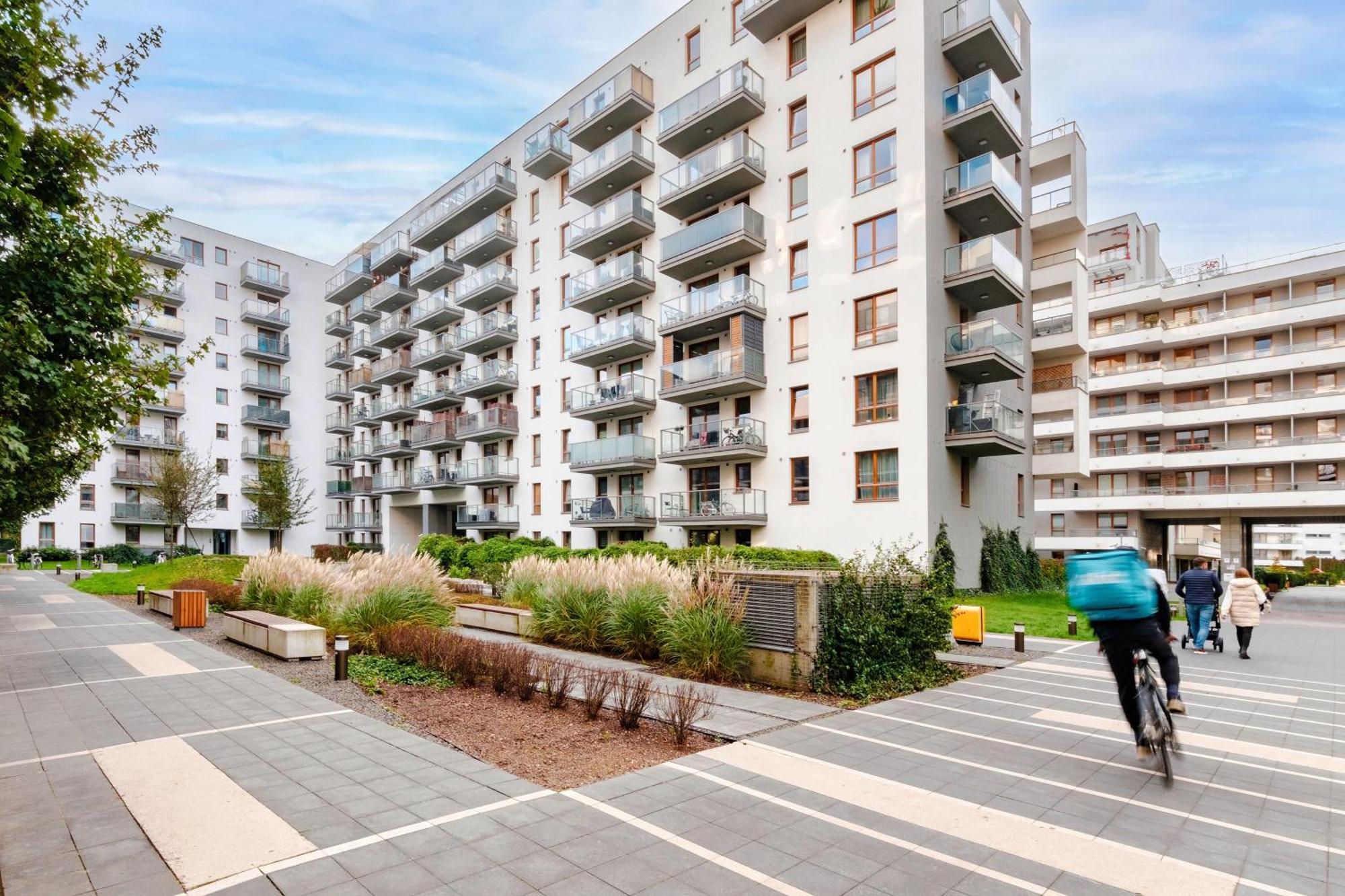 Studio Wola Apartament Kasprzaka - Wifi + Smart Tv Varsavia Esterno foto